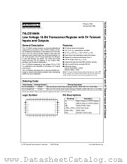 74LCX16646CW datasheet pdf Fairchild Semiconductor