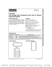 74LCX373CW datasheet pdf Fairchild Semiconductor