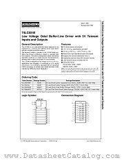 74LCX540CW datasheet pdf Fairchild Semiconductor