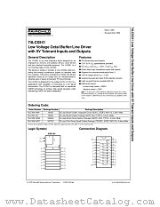 74LCX541CW datasheet pdf Fairchild Semiconductor