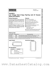 74LCX574CW datasheet pdf Fairchild Semiconductor