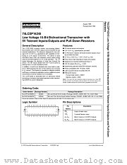 74LCXP16245CW datasheet pdf Fairchild Semiconductor