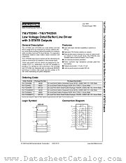 74LVT2244MSAX datasheet pdf Fairchild Semiconductor