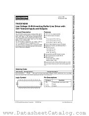 74VCX16240MEAX datasheet pdf Fairchild Semiconductor