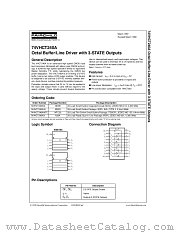74VHCT240ACW datasheet pdf Fairchild Semiconductor