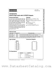 74VHCT573ACW datasheet pdf Fairchild Semiconductor