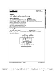 DM7445N datasheet pdf Fairchild Semiconductor