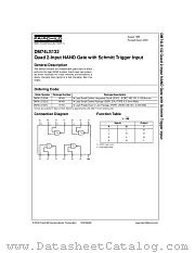 DM74LS132CW datasheet pdf Fairchild Semiconductor