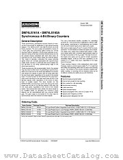 DM74LS161ACW datasheet pdf Fairchild Semiconductor