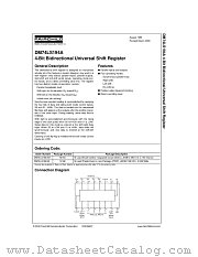 DM74LS194AMX datasheet pdf Fairchild Semiconductor
