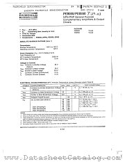 MPS918 datasheet pdf Fairchild Semiconductor