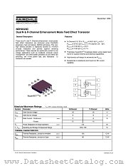 NDH8320C datasheet pdf Fairchild Semiconductor