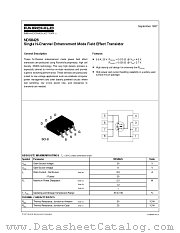 NDS8426 datasheet pdf Fairchild Semiconductor