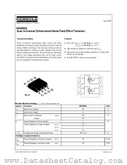 NDS8926 datasheet pdf Fairchild Semiconductor