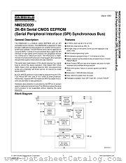 NM25C020LZEMT8X datasheet pdf Fairchild Semiconductor