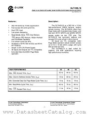 GLT440L16-35J4 datasheet pdf G-LINK Technology