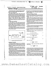TDA2085A datasheet pdf GEC Plessey Semiconductors