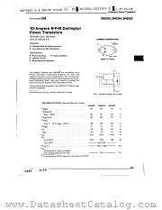 2N6383 datasheet pdf General Electric Solid State