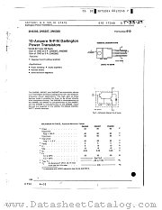 2N6388 datasheet pdf General Electric Solid State