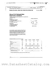 MJ15004 datasheet pdf General Electric Solid State