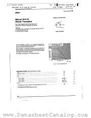 2N697 datasheet pdf General Electric Solid State