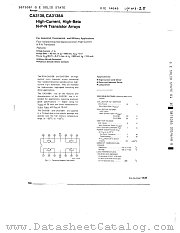 CA3138A datasheet pdf General Electric Solid State