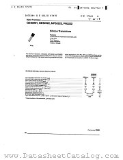 GES2222 datasheet pdf General Electric Solid State