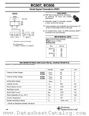 BC808-40 datasheet pdf General Semiconductor