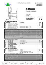 GST32005 datasheet pdf Green Power