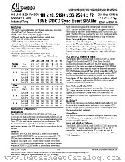 GS816218D-225 datasheet pdf GSI Technology