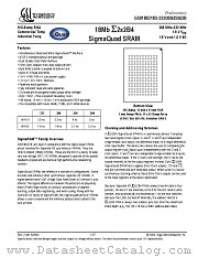 GS8180D18D-250I datasheet pdf GSI Technology