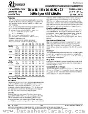 GS8324Z18C-250I datasheet pdf GSI Technology