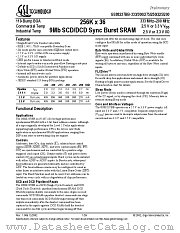 GS88237BB-250 datasheet pdf GSI Technology