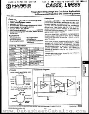 LM555CN datasheet pdf Harris Semiconductor