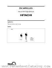 2SC4499(L) datasheet pdf Hitachi Semiconductor