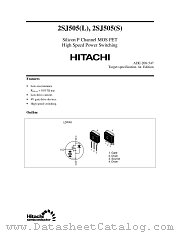 2SJ505(L) datasheet pdf Hitachi Semiconductor