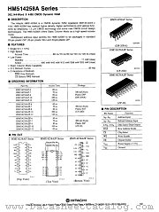HM514258AJP-6 datasheet pdf Hitachi Semiconductor