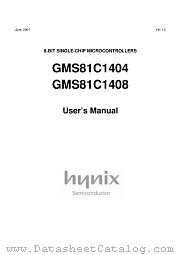 GMS81C1404ED datasheet pdf Hynix Semiconductor