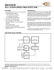 IS61C3216-12KI datasheet pdf ICSI