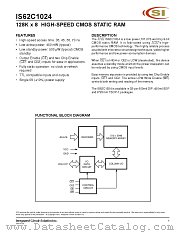 IS62C1024-35QI datasheet pdf ICSI