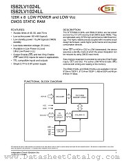 IS62LV1024L-45T datasheet pdf ICSI