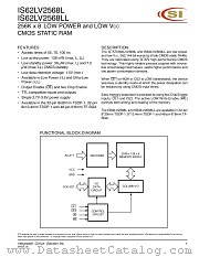 IS62LV2568L-70T datasheet pdf ICSI