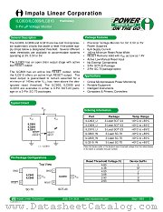 ILC803R datasheet pdf Impala Linear Corporation