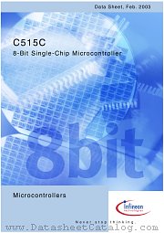 C515C datasheet pdf Infineon