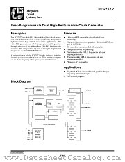 GSP2572N-SA datasheet pdf Integrated Circuit Systems