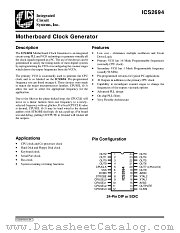 ICS2694N datasheet pdf Integrated Circuit Systems
