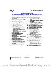 TN80C251TB datasheet pdf Intel