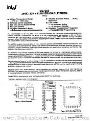 M27256L-20 datasheet pdf Intel