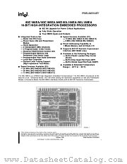 TS80C188EA20 datasheet pdf Intel