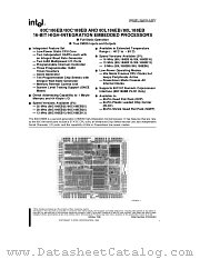 SB80L186EB8 datasheet pdf Intel